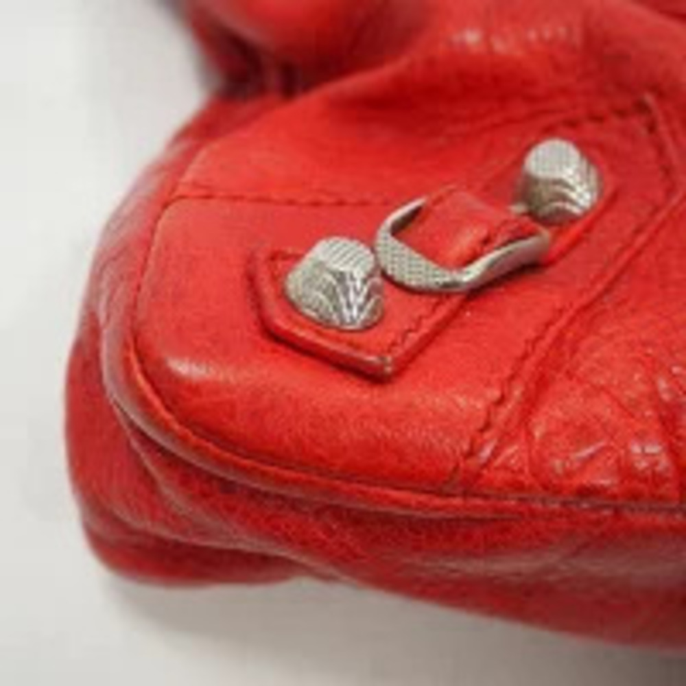 Balenciaga Shoulder Bag The First Leather Red - Picture 9 of 11